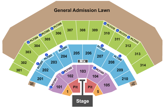American Family Insurance Amphitheater Post Malone Seating Chart